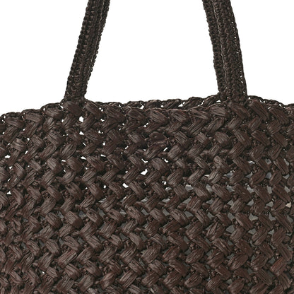 The Row Raffia Estelle Tote Bag Brown 7 of 10