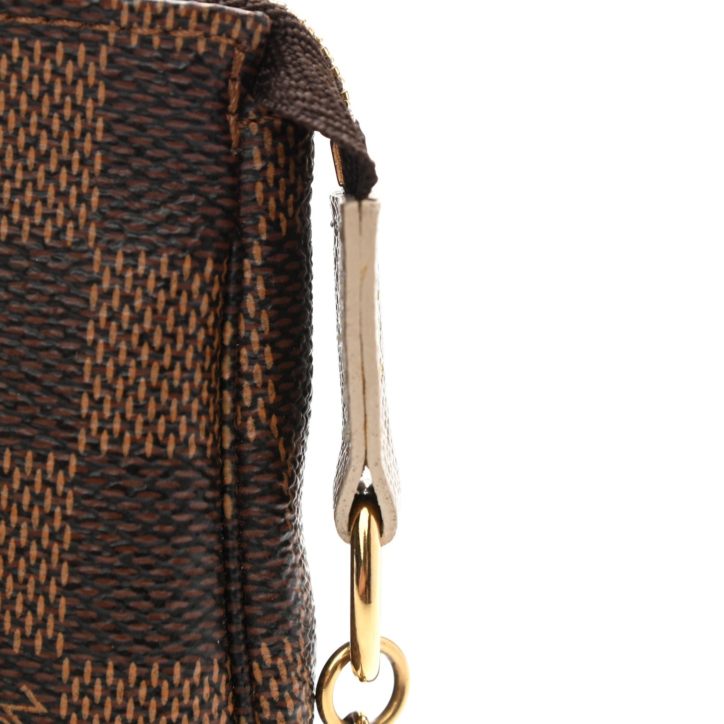Damier Ebene Trunks and Locks Mini Pochette Accessories