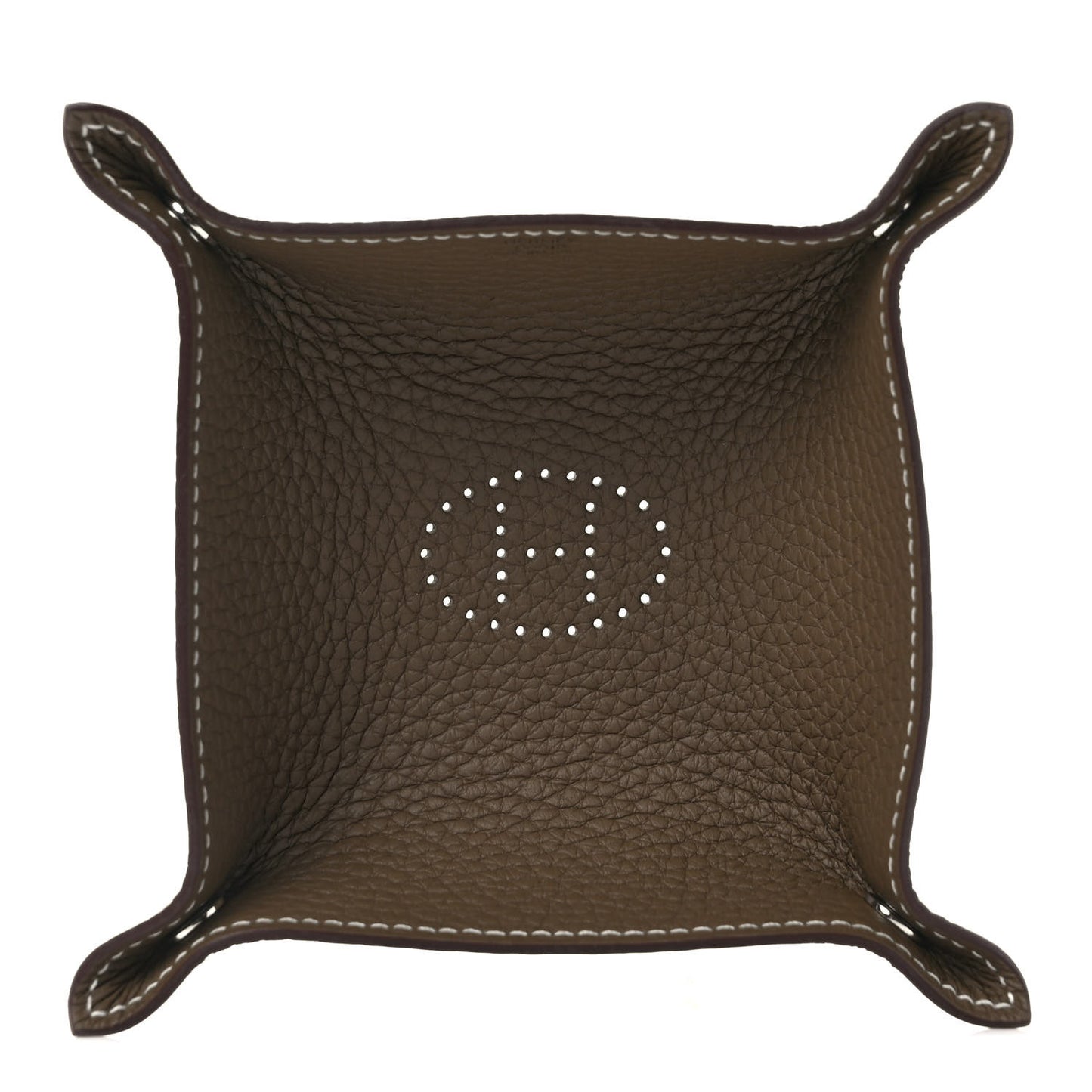 Taurillon Clemence Mini Mises et Relances Change Tray Etoupe