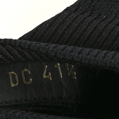 Christian Dior Technical Knit Calfskin Womens Walk'N'Dior High Top Sneakers 41.5 Black 7 of 8