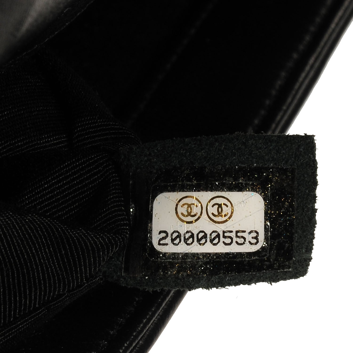 Chanel Lambskin Quilted Boy Flap Clutch Black 6 of 8