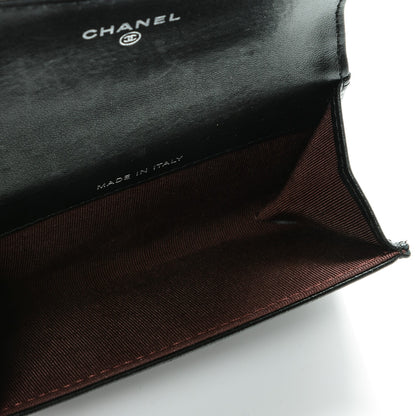 Chanel Lambskin Quilted Flap Card Holder Black 5 of 8