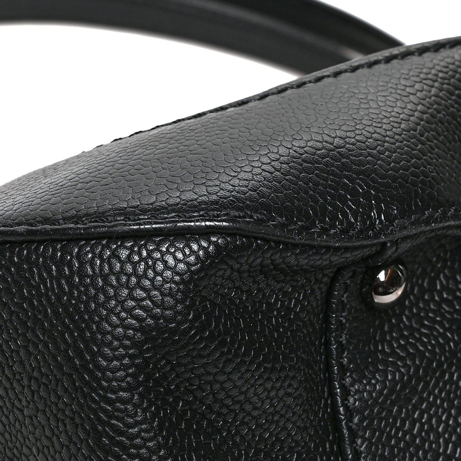 Chanel Caviar Quilted Small Mademoiselle Flap Bag Black 9 of 15