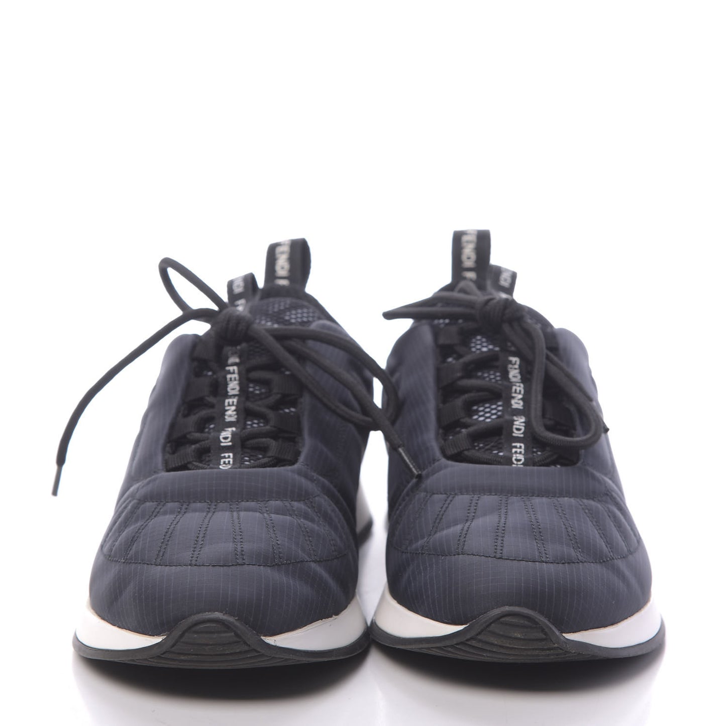 Nylon Womens FFreedom Sneakers 36.5 Blue Scuro Black White