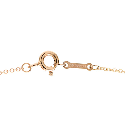 Tiffany 18K Rose Gold Mini Paloma Picasso Loving Heart Pendant Necklace 5 of 7