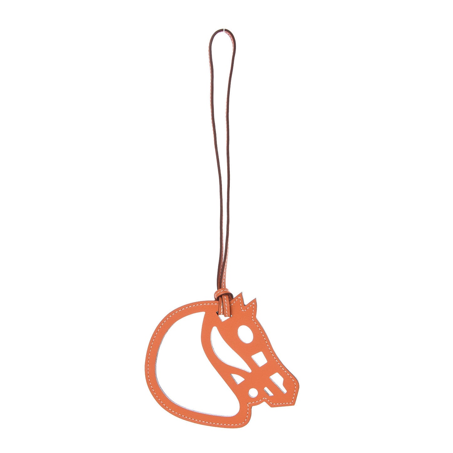 Swift Paddock Cheval Horse Bag Charm Orange