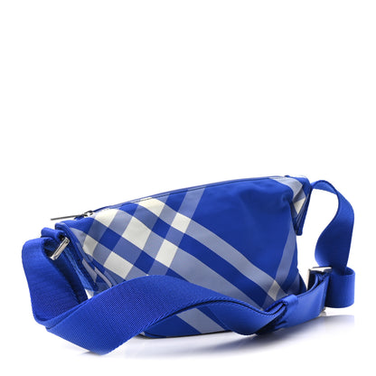 Burberry Nylon Check Shield Bum Bag Crossbody Knight 3 of 10