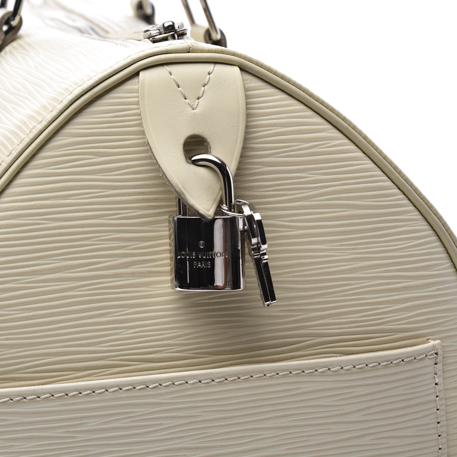 Louis Vuitton Epi Speedy 30 Ivory 11 of 12