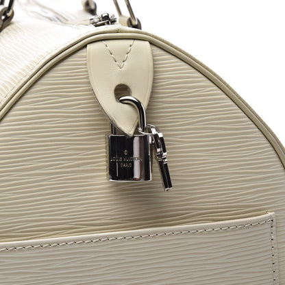 Louis Vuitton Epi Speedy 30 Ivory 11 of 12