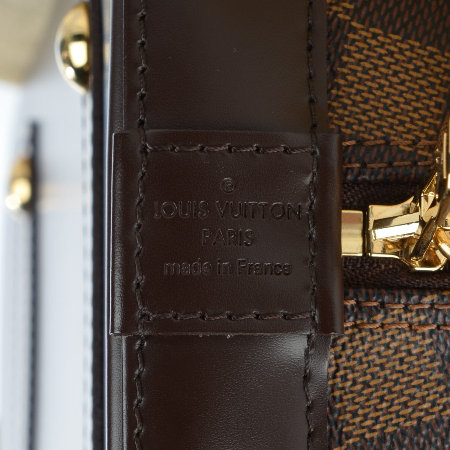 Louis Vuitton Damier Ebene Alma PM 7 of 7