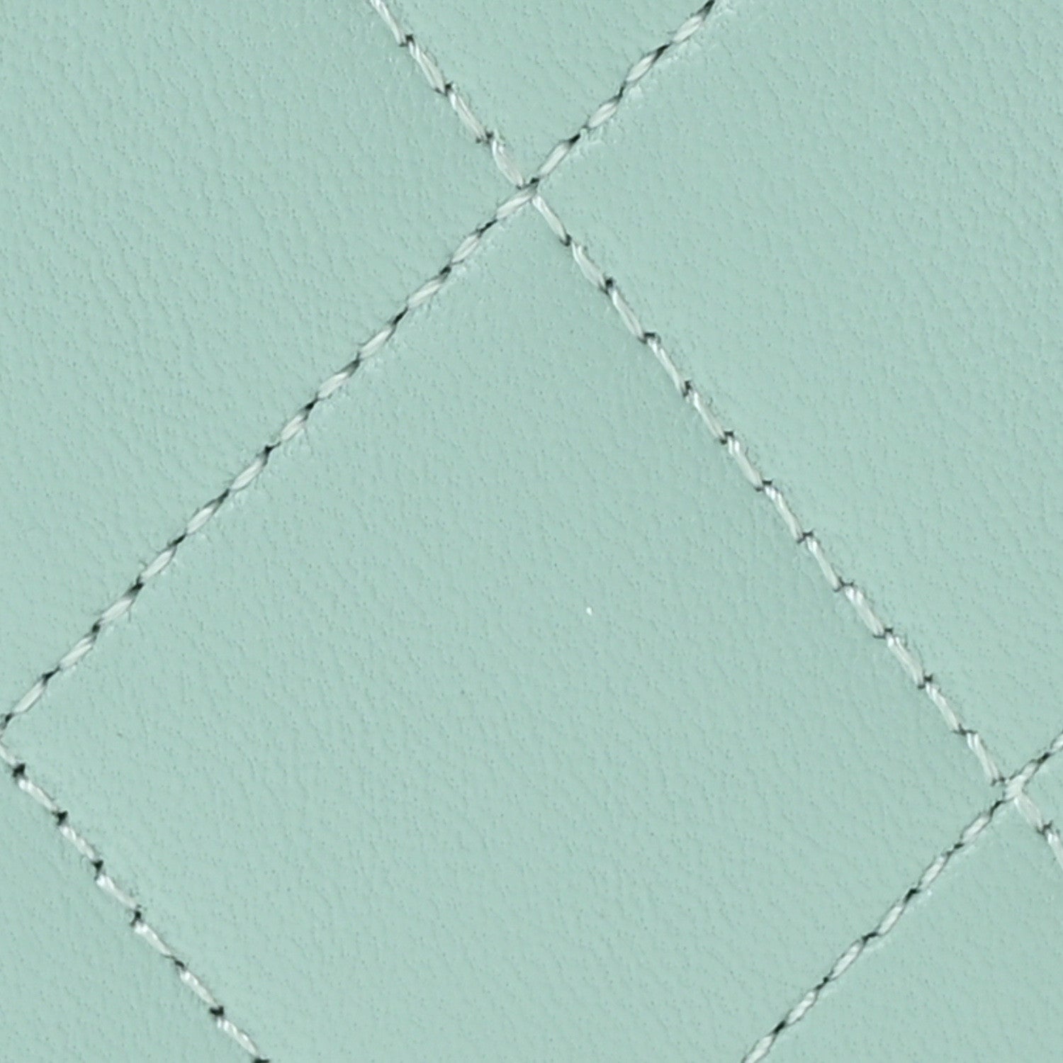 Chanel Lambskin Quilted Medium In The Loop Handle Flap Bag Light Blue 8 of 11