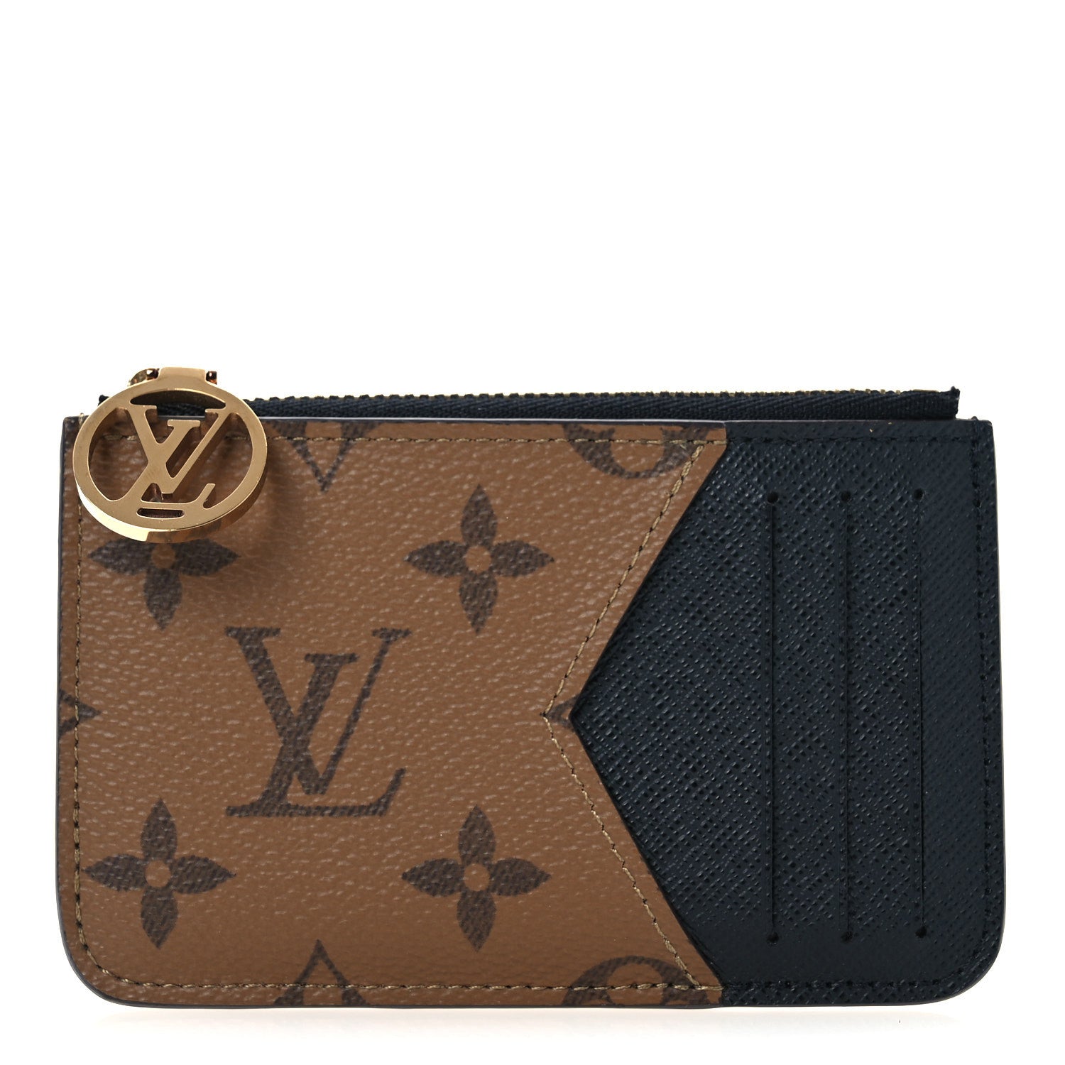 Louis Vuitton Reverse Monogram Zipped Romy Card Holder 1 of 7