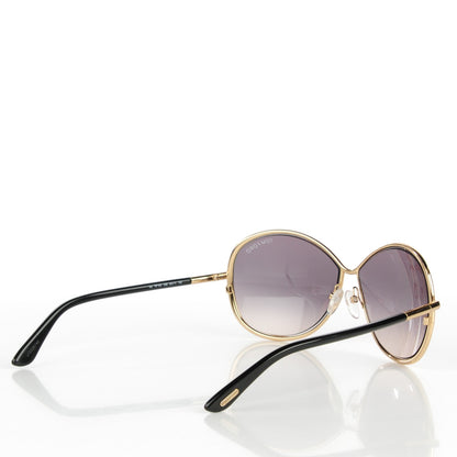 Tom Ford Iris Sunglasses TF180 Gold 2 of 7