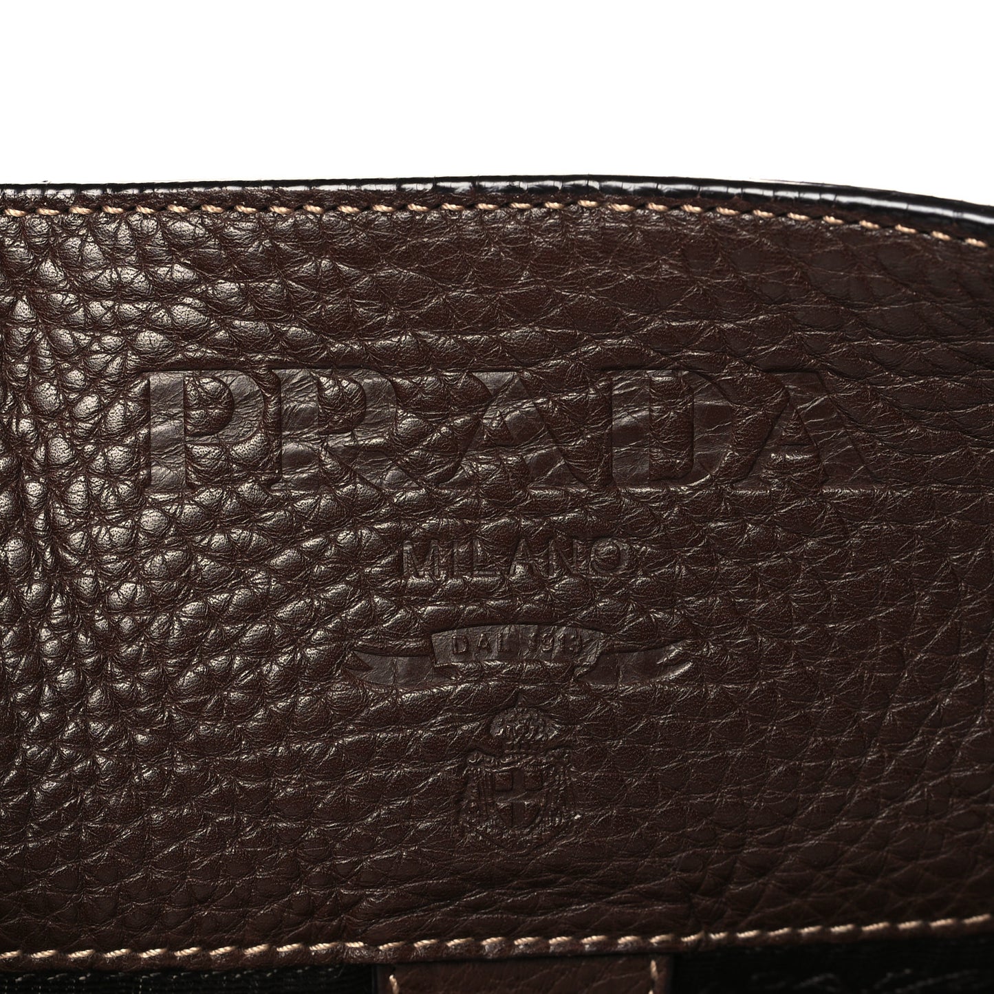 Vitello Daino Rope Knotted Hobo Brown