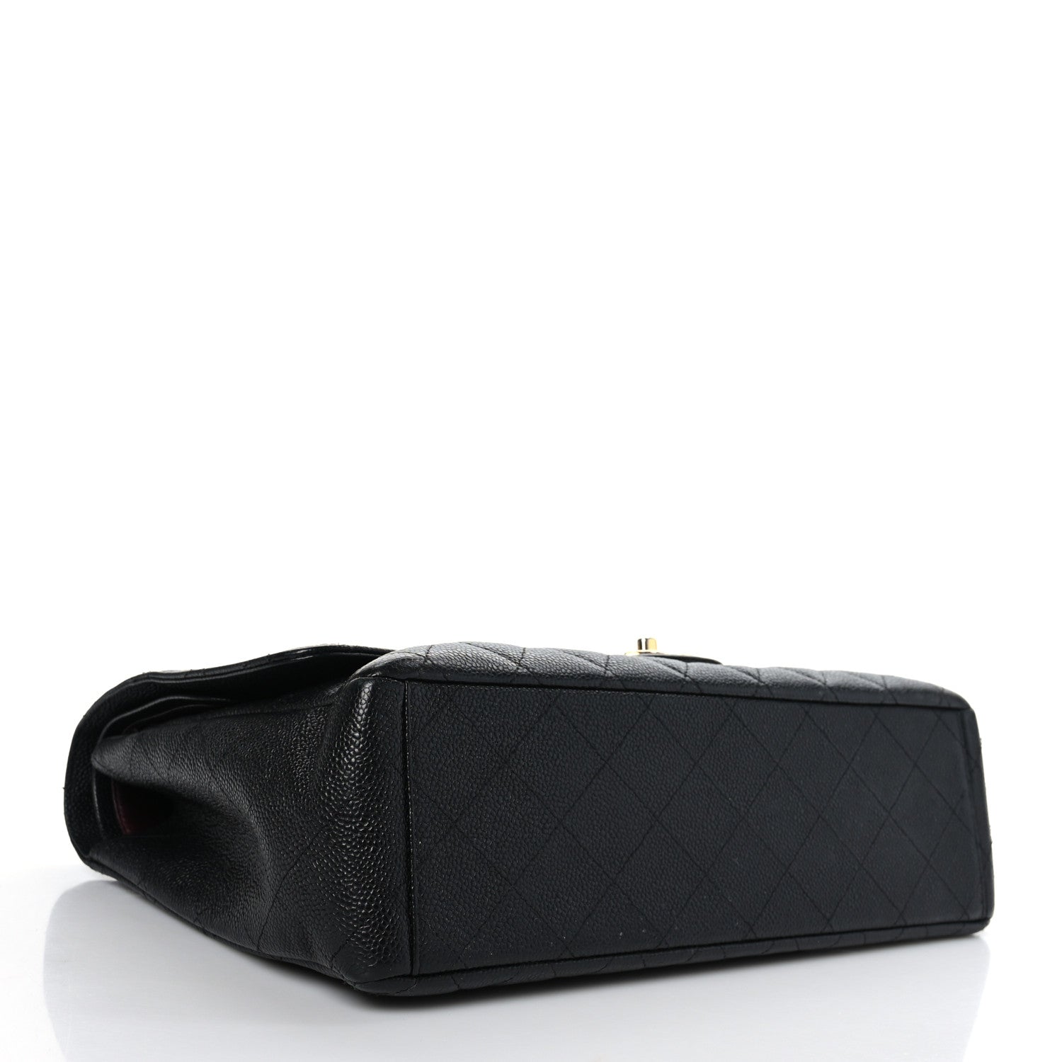Chanel Caviar Quilted Maxi Double Flap Black 3 of 8