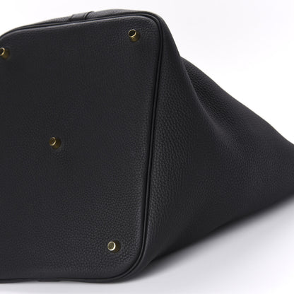 Hermes Taurillon Clemence Picotin Lock 26 GM Black 7 of 10