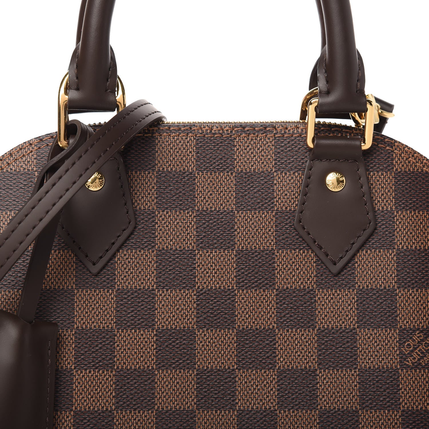Louis Vuitton Damier Ebene Alma BB 8 of 9