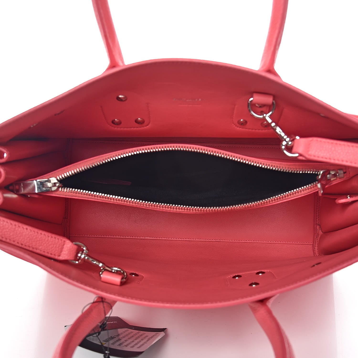 Saint Laurent Grained Calfskin Small Sac De Jour Rose Clair 7 of 11