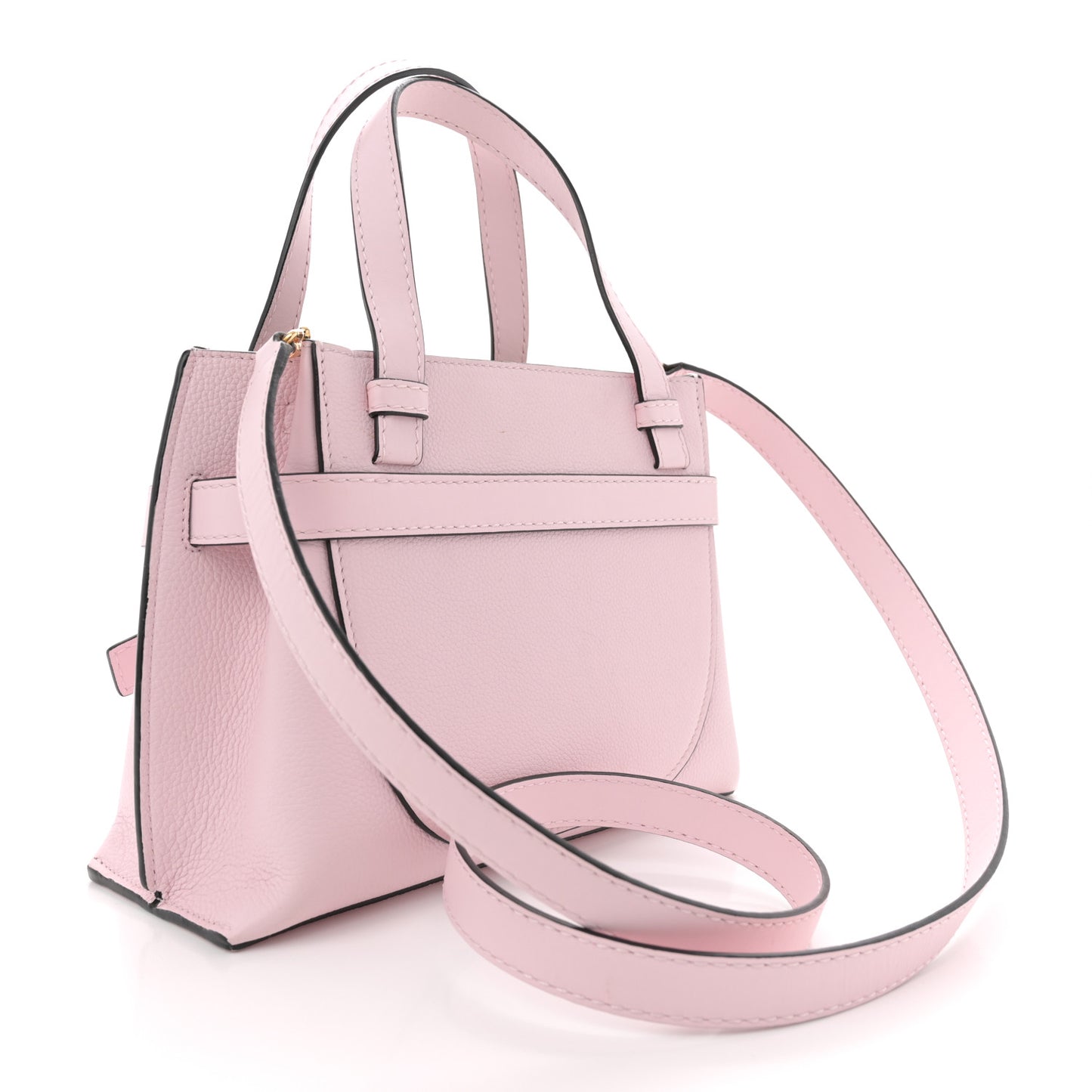 Calfskin Mini Gate Tote Icy Pink