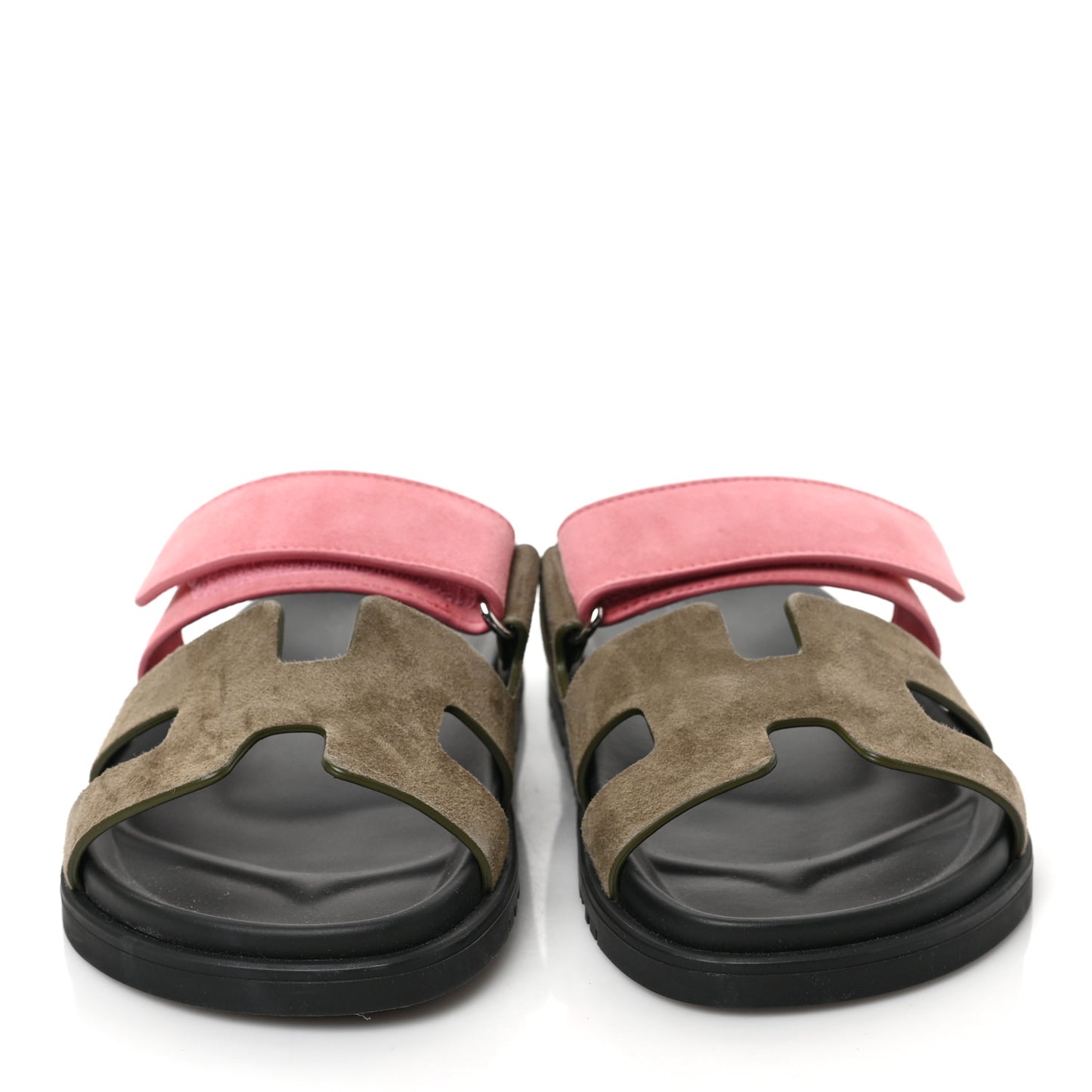 Suede Goatskin Womens Chypre Sandals 36 Toundra Rose Du Desert
