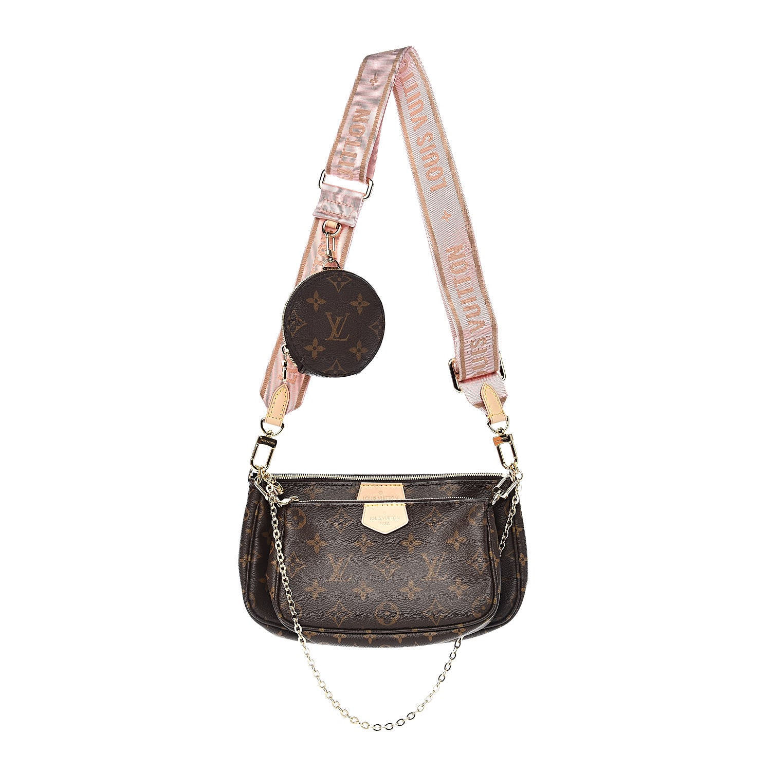 Louis Vuitton Monogram Multi Pochette Accessories Rose Clair 1 of 13