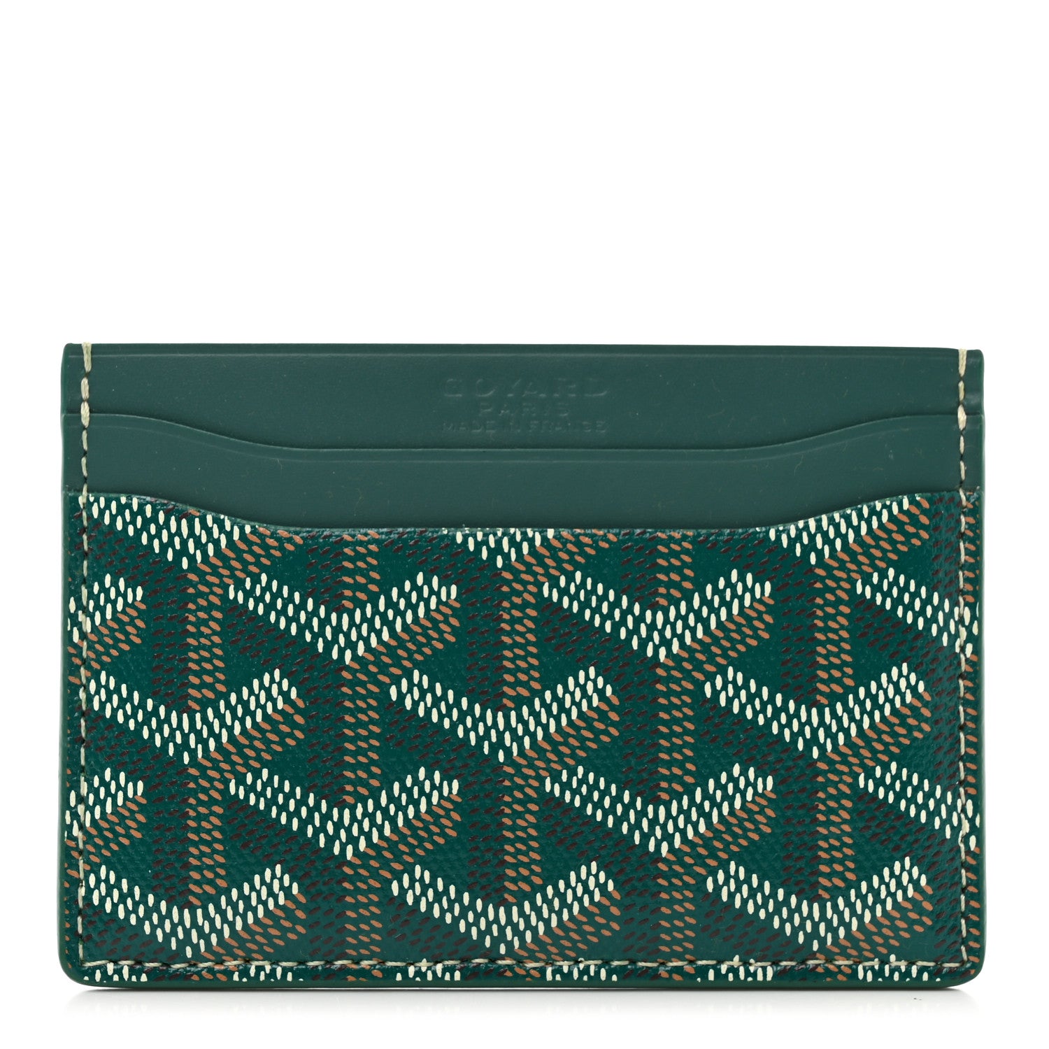 Goyard Goyardine Saint Sulpice Card Holder Green 1 of 7