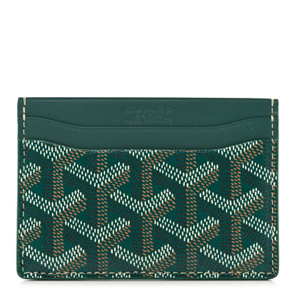 Goyard Goyardine Saint Sulpice Card Holder Green 1 of 7