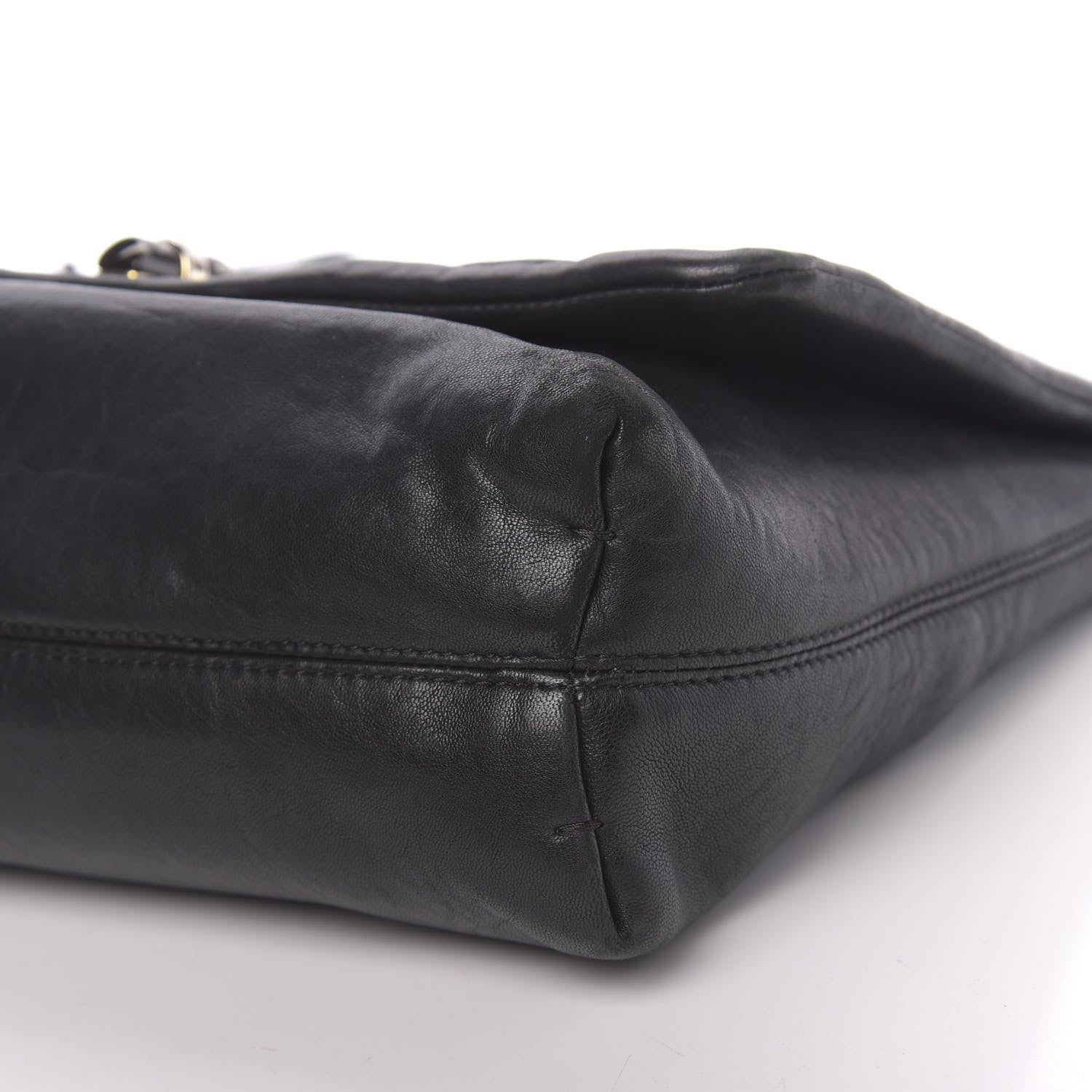 Lanvin Lambskin Quilted Medium Happy Shoulder Bag Black 8 of 9