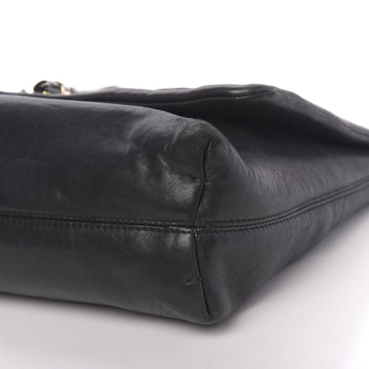 Lanvin Lambskin Quilted Medium Happy Shoulder Bag Black 8 of 9