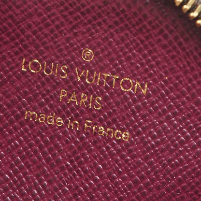 Louis Vuitton Monogram Totem Round Coin Purse Magenta 5 of 5