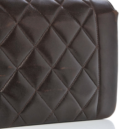 Chanel Lambskin Quilted Small Single Flap Brown 12 of 17