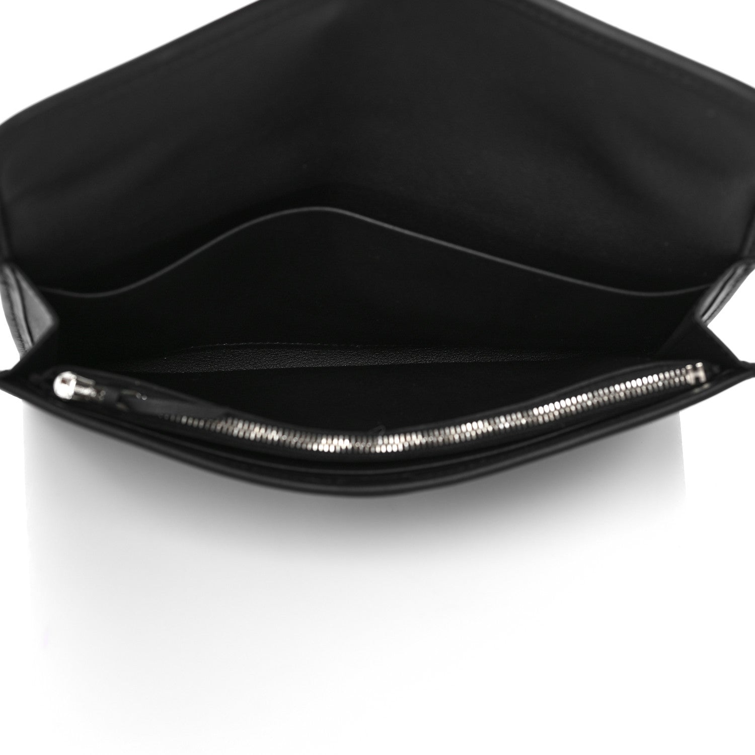Hermes Swift Lizard Jige Touch Duo Clutch Black Ombre 4 of 8