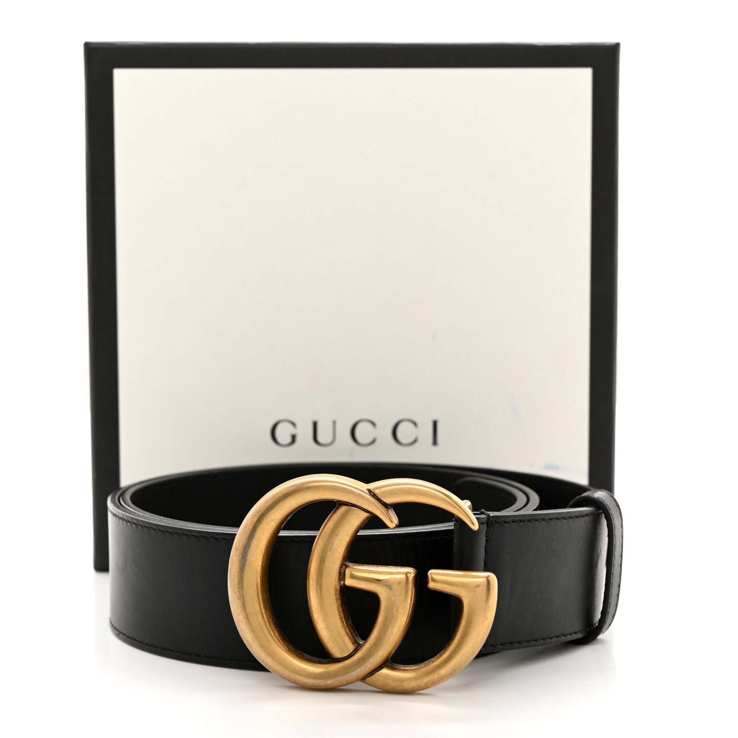 Calfskin Double G 40mm Belt 85/34 Black