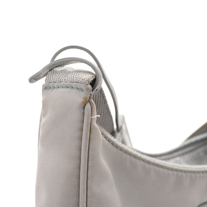 Prada Tessuto Nylon Mini Re-Edition 2000 Bag Fiordaliso 15 of 18