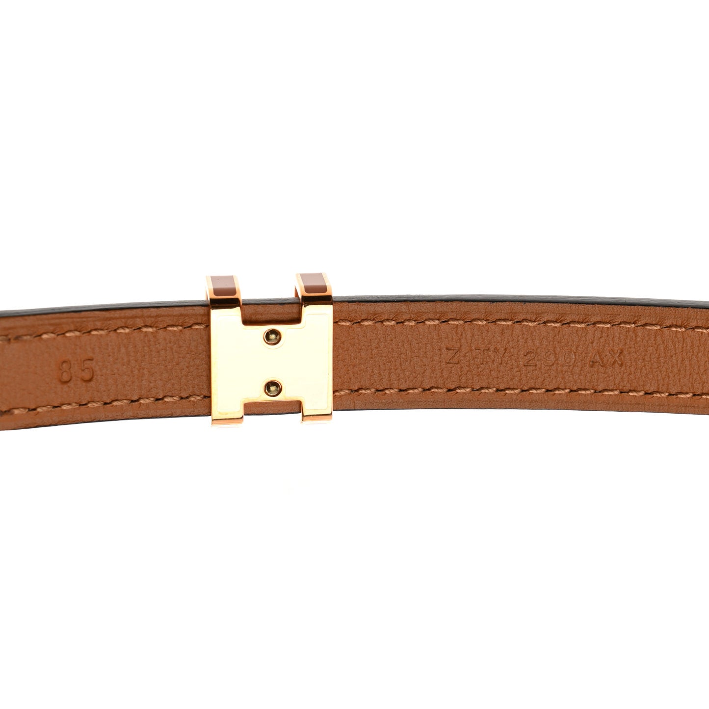 Epsom 15mm Pop H Belt 85 34 Gold