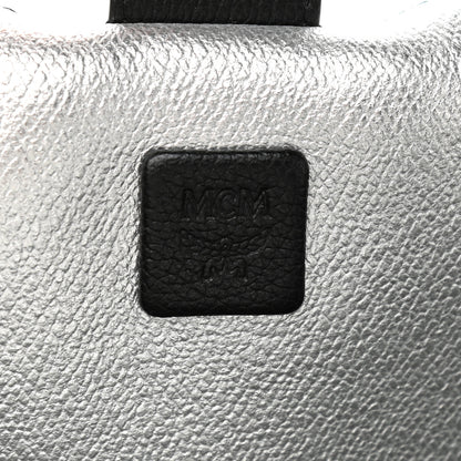 MCM Grained Calfskin Medium Yris Shopper Tote Black 7 of 16