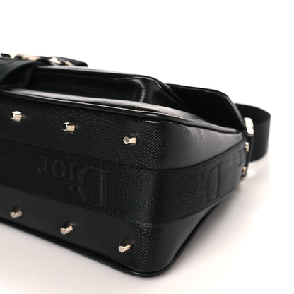 Christian Dior Coated Canvas Crystal Hardcore Bag Black 9 of 11