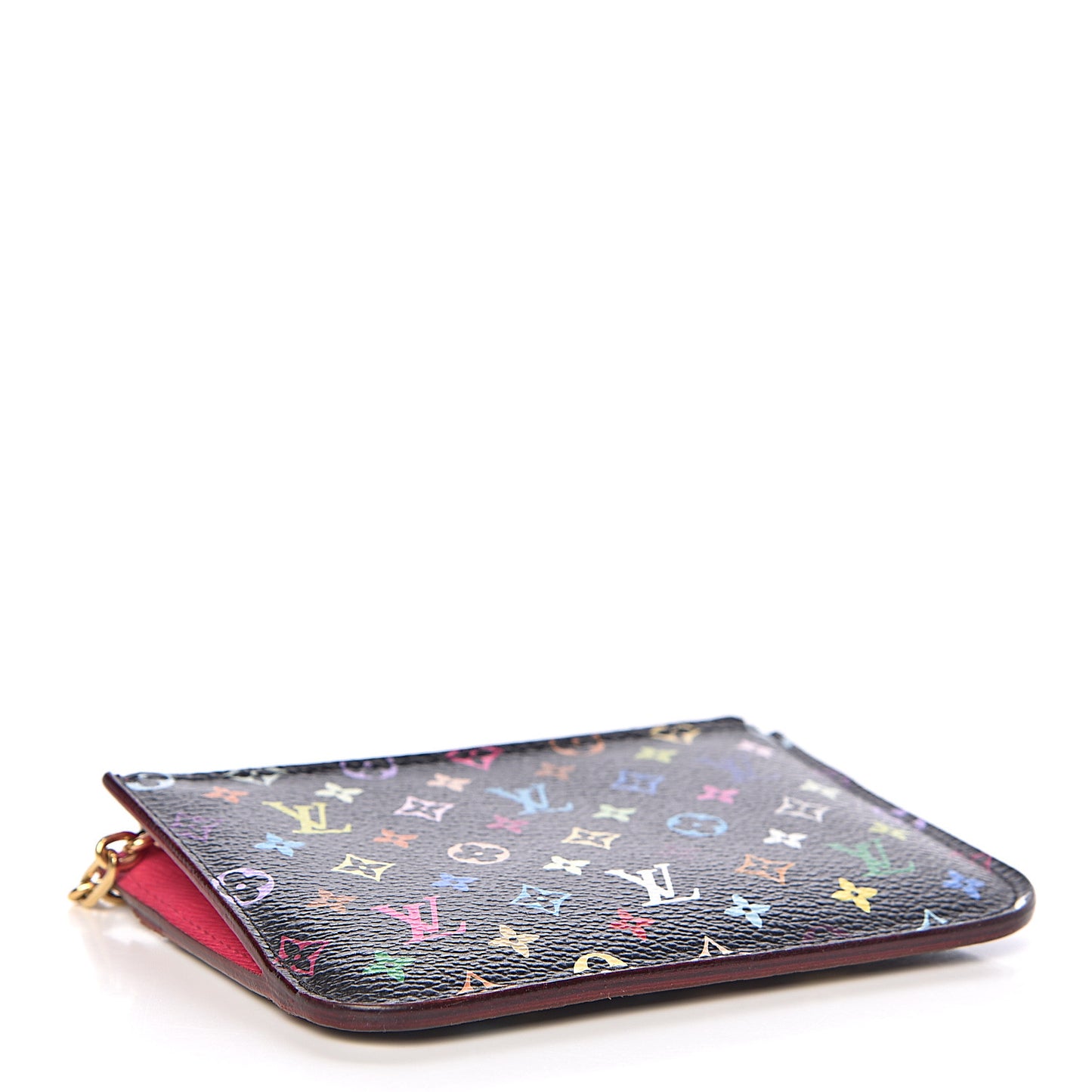 Monogram Multicolor Key Pouch Black Grenade