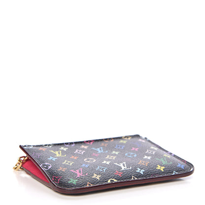 Louis Vuitton Monogram Multicolor Key Pouch Black Grenade 4 of 11