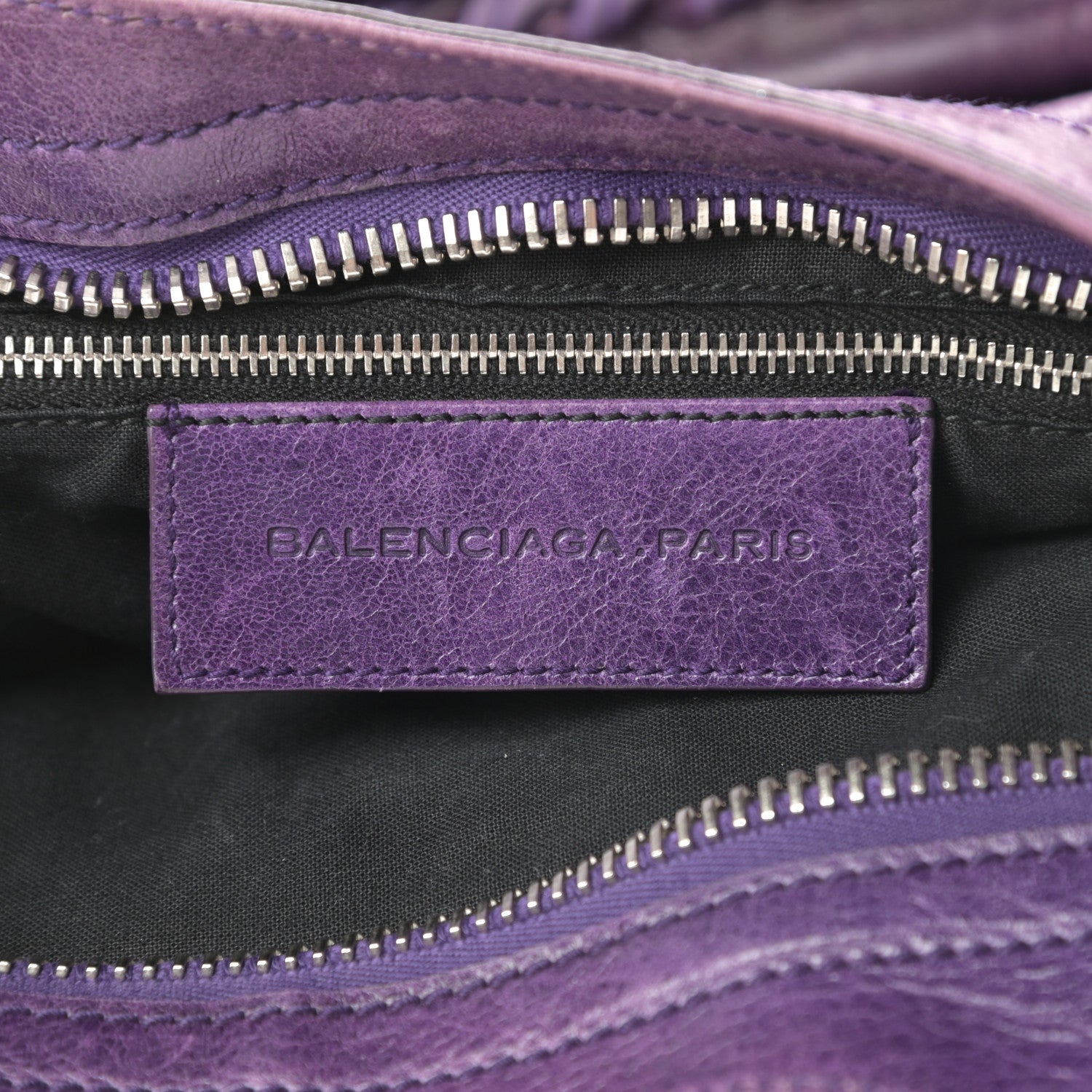 Balenciaga Agneau Giant 21 Silver Hardware City Raisin 6 of 12