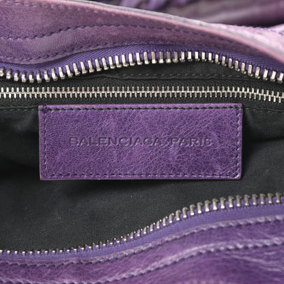 Balenciaga Agneau Giant 21 Silver Hardware City Raisin 6 of 12