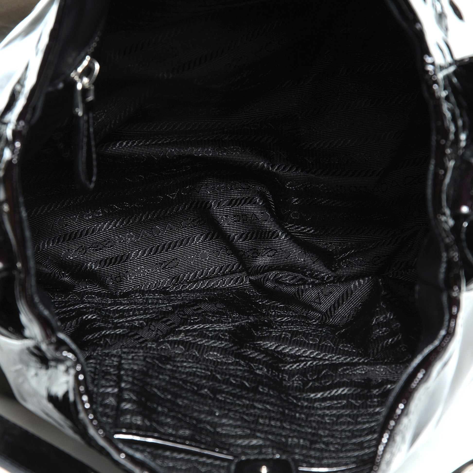 Prada Vernice Sfumata Shoulder Bag 8 of 8