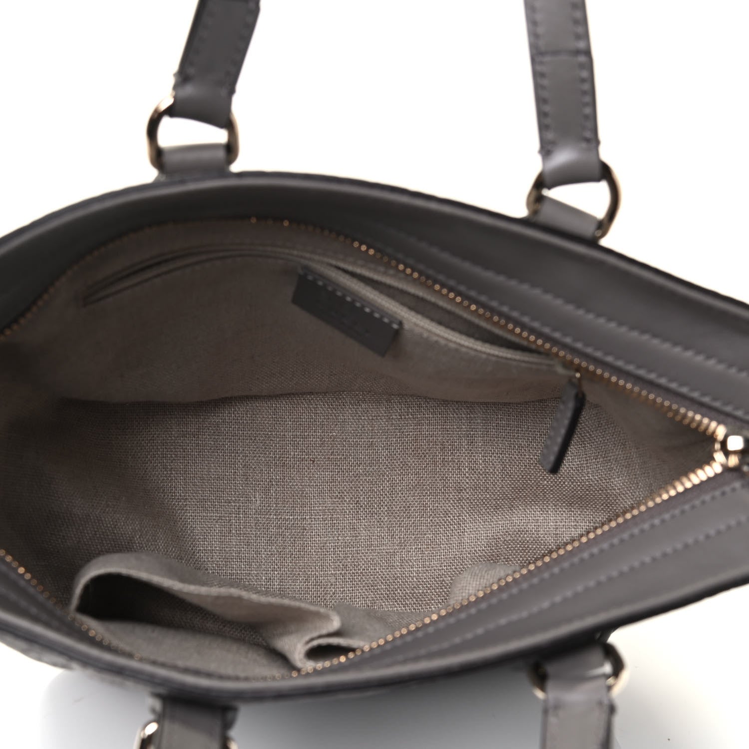 Gucci Microguccissima Small Bree Tote Graphite 4 of 4