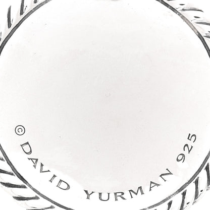 David Yurman Sterling Silver Diamond Om Amulet Charm 3 of 3