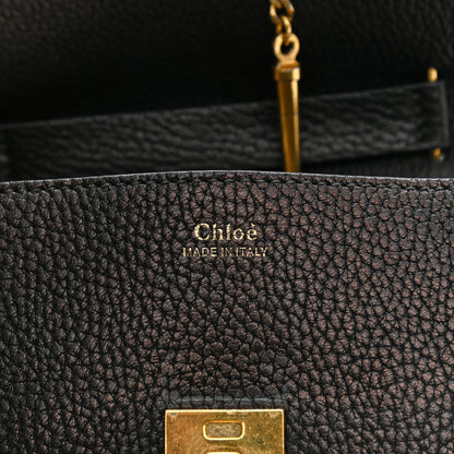 Chloe Grained Lambskin Mini Drew Shoulder Bag Black 6 of 13