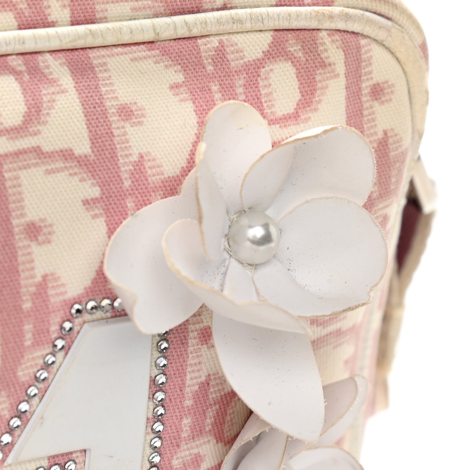Christian Dior Monogram Girly Shoulder Bag Pink 11 of 16