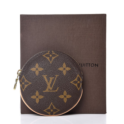 Louis Vuitton Monogram Round Coin Purse 10 of 10