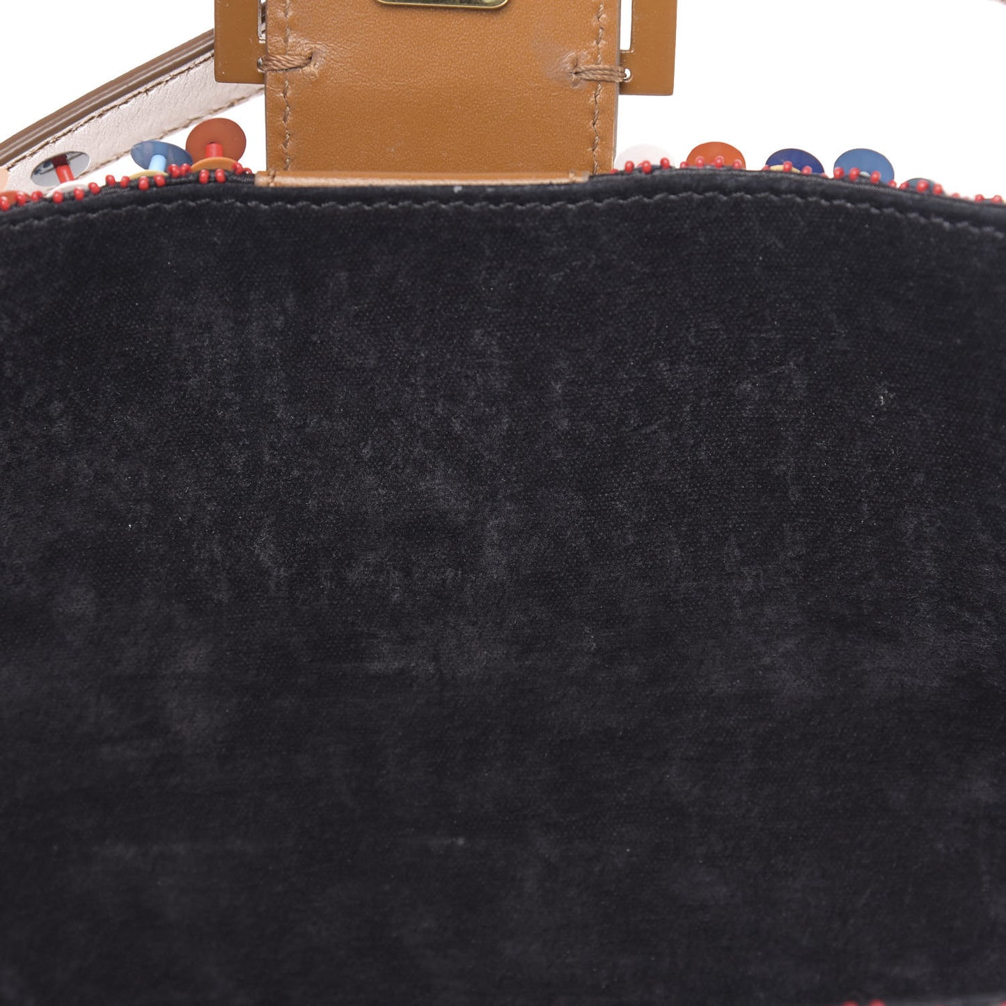 Sequin Embroidered Baguette Multicolor