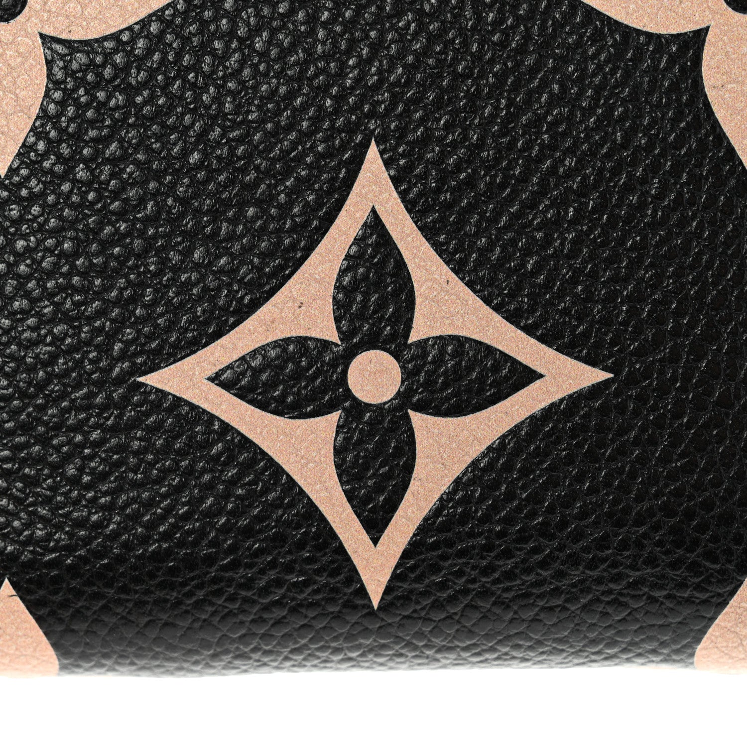 Louis Vuitton Empreinte Monogram Giant Zippy Coin Purse Black Beige 14 of 15