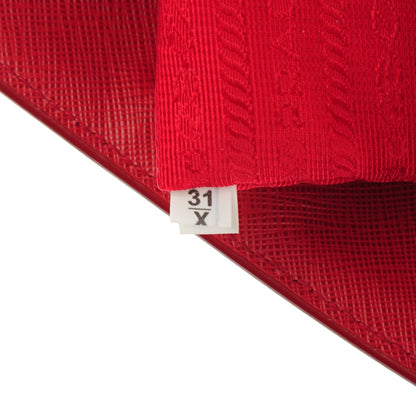 Prada Saffiano Lux Medium Tote Fuoco 6 of 9